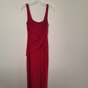 JERSEY TANK TIE FRONT SHEATH David's Bridal